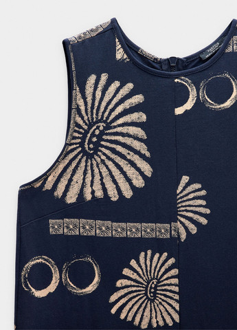 Комбінезон Parfois комбінезон-брюки малюнок синій кежуал бавовна