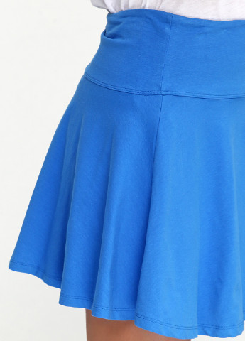 Голубая кэжуал юбка Terranova мини