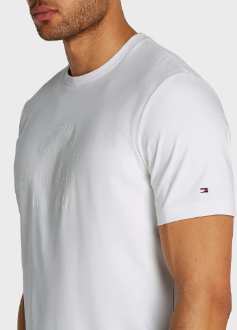 Біла футболка Tommy Hilfiger