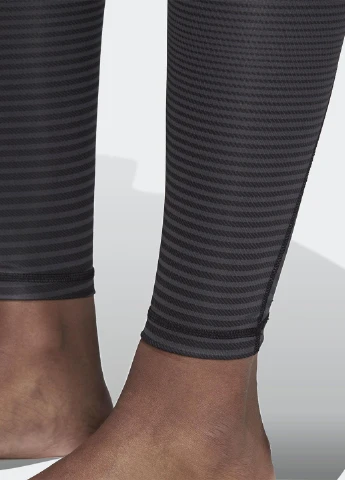Черные демисезонные леггинсы adidas
