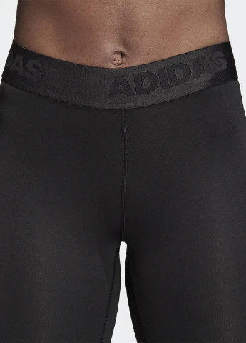 Черные демисезонные леггинсы adidas