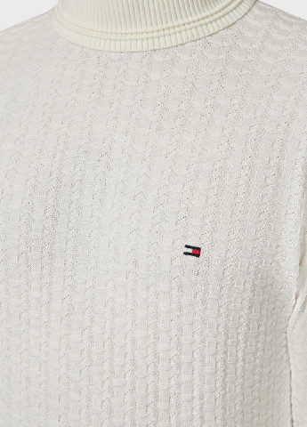 Белый демисезонный свитер Tommy Hilfiger