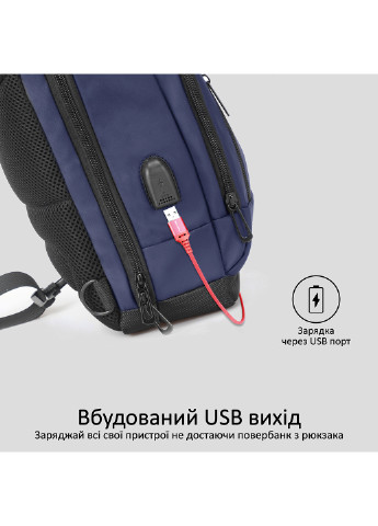 Рюкзак для ноутбука TrekPack-SB 13" Promate trekpack-sb.blue (202118083)