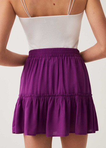 Фиолетовая кэжуал однотонная юбка OVS