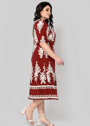 Комбінована кежуал сукня а-силует A'll Posa колор блок