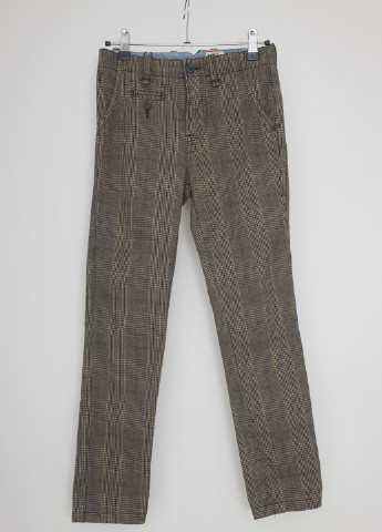 Темно-бежевые кэжуал демисезонные брюки прямые Pepe Jeans