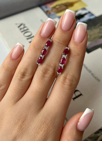 Сережки Silver Flame (258678259)