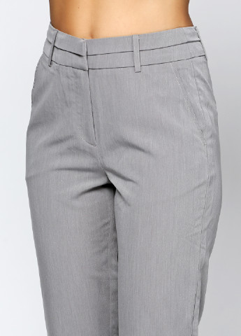 Серые кэжуал демисезонные брюки Vila