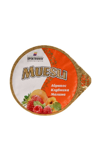 Мюсли абрикос, малина, клубника, 100 г Spektrumix, Украина