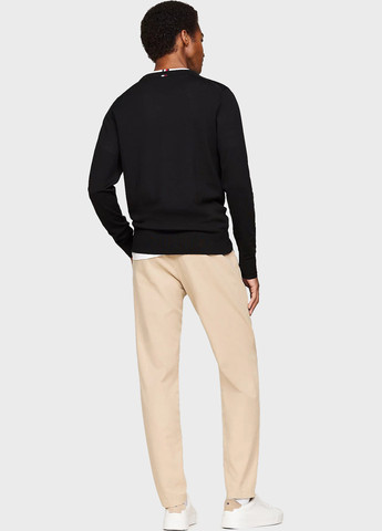 Черный зимний джемпер джемпер Tommy Hilfiger