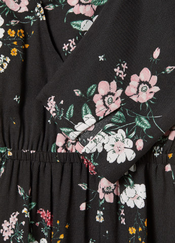 Чорна кежуал сукня а-силует H&M