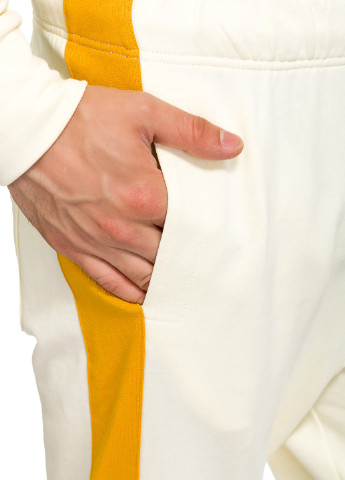 Молочные спортивные демисезонные прямые брюки For Friends