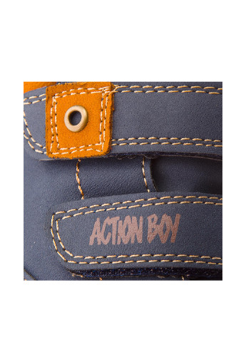 Темно-синие кэжуал осенние черевики action boy Action Boy