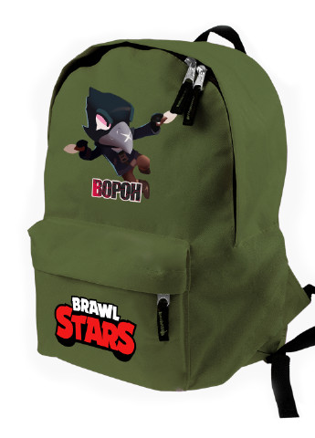 Детский рюкзак Ворон Бравл Старс (Crow Brawl Stars) (9263-1023) MobiPrint (217363797)