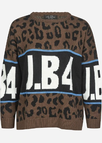 Коричневий зимовий светр J.B4 (Just Before)
