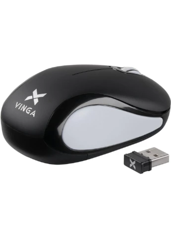 Мишка MSW-907 black-gray Vinga (252634432)
