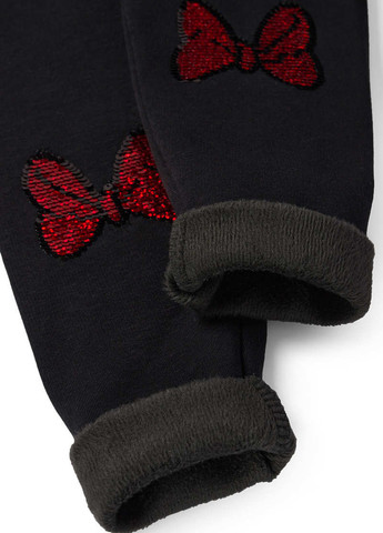 Черные зимние леггинсы C&A