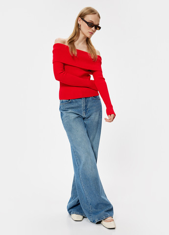 Червоний демісезонний светр KOTON