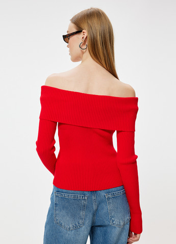 Червоний демісезонний светр KOTON