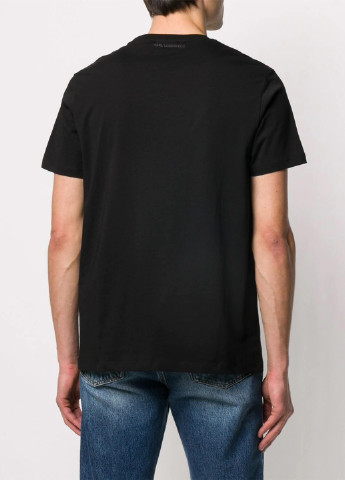Чорна футболка Karl Lagerfeld