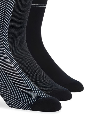 Комбіновані шкарпетки (3 пари) Michael Kors геометричні (361088429)