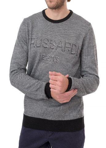 Серый зимний джемпер Trussardi Jeans