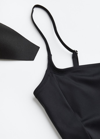 Чорний літній купальник суцільний, майо H&M