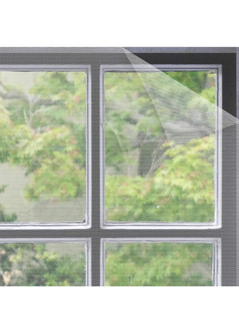 Москітна сітка для вікон із самоклеючою стрічкою, 1,3х1,5 м TV-magazin (293107082)