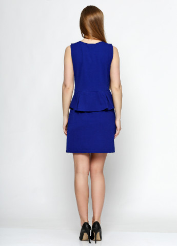 Синя кежуал платье Ds Fashion однотонна