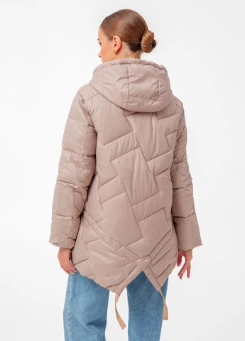 Бежева зимня куртка Icon