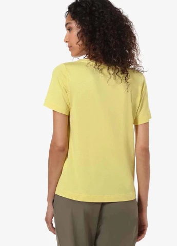 Футболка LSDTS0027-074 Australian Logo Flowers Tee Jersey V Yellow - (367205627)