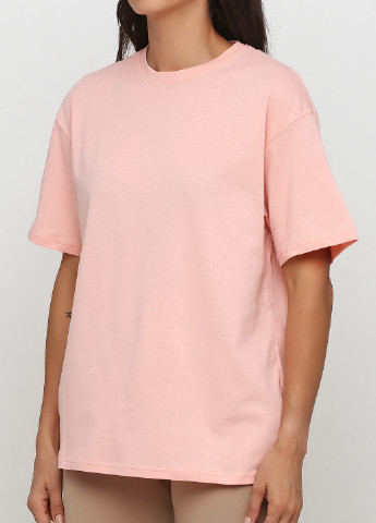 Персиковая летняя футболка Shik
