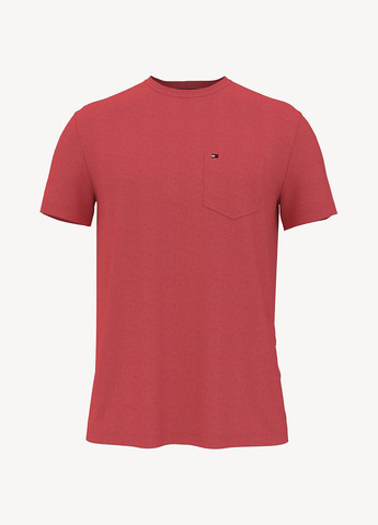 Темно-червона футболка Tommy Hilfiger