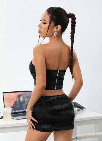Костюм (топ, спідниця) SHEIN (346914469)