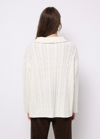 Білий зимовий светр Colin's