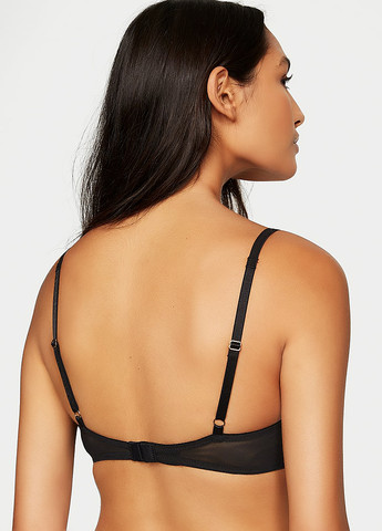 Чорний демісезонний комплект (бюстгальтер, трусики) Victoria's Secret