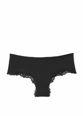 Чорний демісезонний комплект (бюстгальтер, трусики) Victoria's Secret