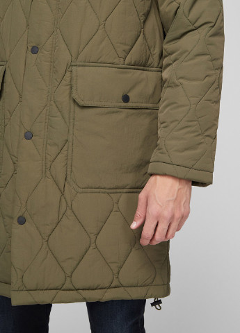 Оливковая демисезонная куртка Gant
