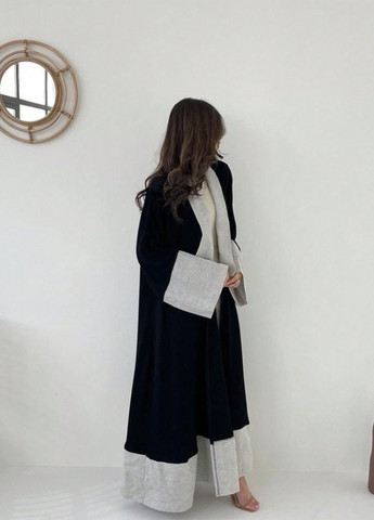 Черный демисезонный кардиган SHEIN