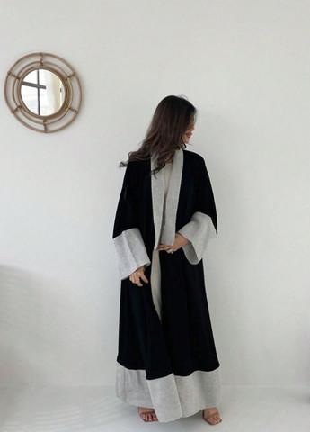 Черный демисезонный кардиган SHEIN