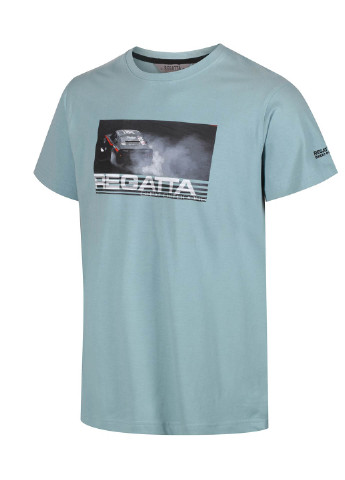 Світло-блакитна футболка з коротким рукавом Regatta