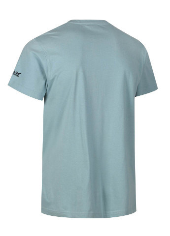 Светло-голубая футболка с коротким рукавом Regatta
