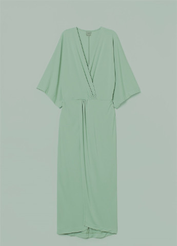 Світло-зелена кежуал плаття, сукня H&M однотонна