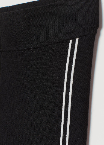 Черные демисезонные леггинсы H&M