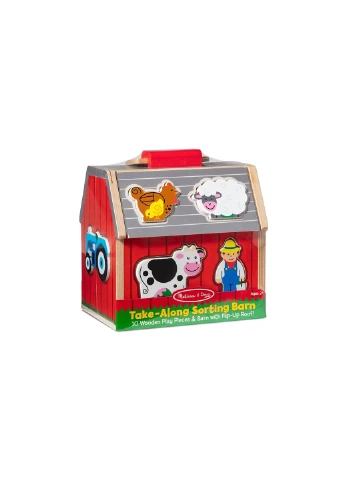 Развивающая игрушка деревянный сортировочный сарай (MD30149) Melissa&Doug (254069373)