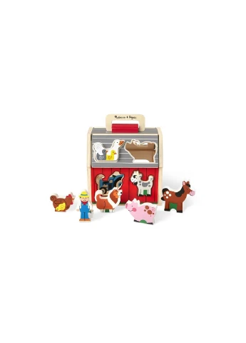 Развивающая игрушка деревянный сортировочный сарай (MD30149) Melissa&Doug (254069373)
