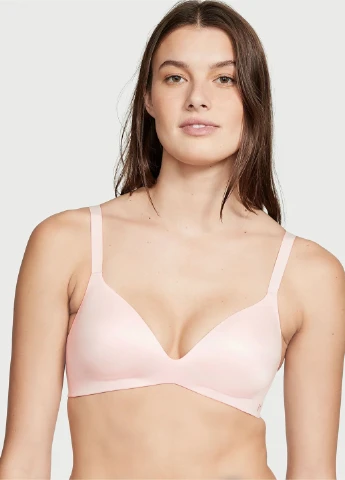 Рожевий демісезонний комплект (бюстгальтер, трусики) Victoria's Secret
