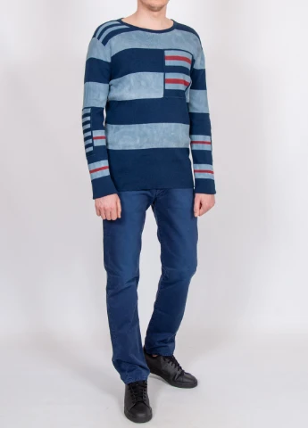 Синій демісезонний джемпер Armani Jeans