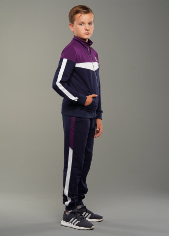 Фіолетовий демісезонний спортивний костюм з логотипом Sinthia (192445507)