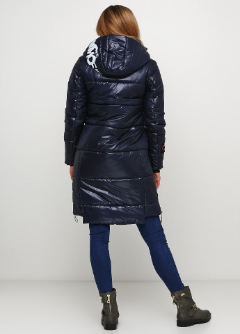 Темно-синя зимня куртка R&G